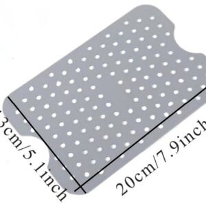 2 Silicone Air Fryer Liners 